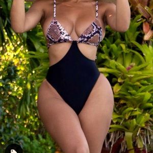 Brand new. Sexy one piece from Matte collection.